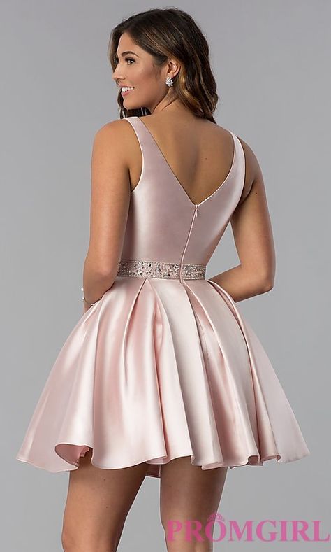 Short Dresses Formal Elegant, Fall Cocktail Dress, Fall Formal Dresses, Inexpensive Prom Dresses, Simple Long Dress, Fall Cocktail, Elegant Dresses Short, Satin Homecoming Dress, Junior Prom Dresses