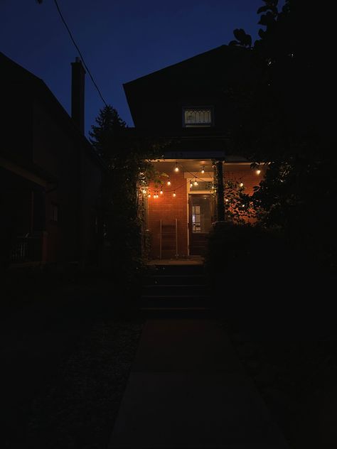 #cozy #porchlights #patiolights #autumn #fall #night Porch Lights, Fall Night, Porch Lighting, Autumn Fall, Porch, Patio, Lighting, Patios