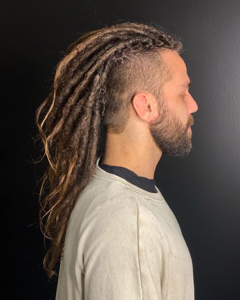 Dread Mohawk, Dreadlocks Mohawk, Mohawk Dreadlocks, Dreads Mohawk, Undercut Dreads, Long Hair Mohawk, Dreadlock Mohawk, Mohawk Dreads, Mullet Ideas