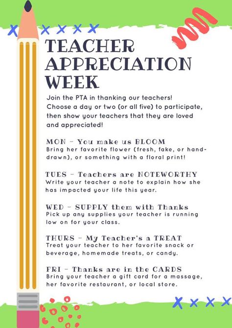 Kyleigh Jackson's teacher appreciation letter Teacher Appreciation Gifts Everyday Of The Week, Teacher Appreciation Week Class Ideas, Teacher Appreciation Week Ideas Student, Pta Ideas For Teacher Appreciation Week, October Teacher Appreciation, Teacher Appreciation From Principal, Teacher And Staff Appreciation Week, Teacher Appreciation Student Involvement, Teacher Appreciation Daily Gift Ideas