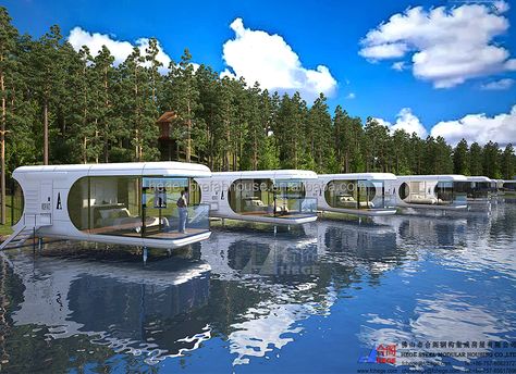 Boutique Hotel/module/luxury Precast Modern Modular Sun Room In The Camp - Buy Boutique Hotel/module/luxury,Precast Modern Modular,Sun Room In The Camp Product on Alibaba.com Modul Houses, Capsule House, Container Resort Design, Shipping Container Hotel Design, Modular Hotel Architecture, Floating Resort Architecture, Container Hotel, Modular Cabins, Modular Housing