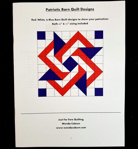 14 Gorgeous Barn Quilt Patterns For You To Try - Cotton & Cloud Patriotic Barn Quilts, Painted Quilt Blocks, American Flag Diy, House Quilt Patterns, Paint Diy Crafts, Flag Diy, Painted Barn Quilts, Farm Quilt, Barn Quilt Designs