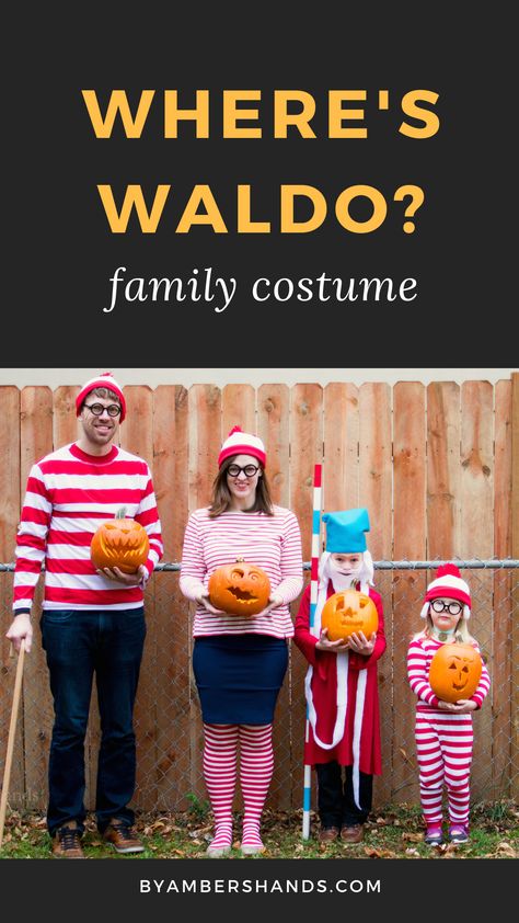 Waldo Family Costume, Where Is Waldo Costume, Wheres Waldo Family Halloween Costumes, Wheres Waldo Group Costumes, Where’s Waldo Costume Family, Wheres Waldo Family Costumes, Where’s Waldo Family Costume, Where’s Waldo Costume For Women, Wheres Waldo Costumes