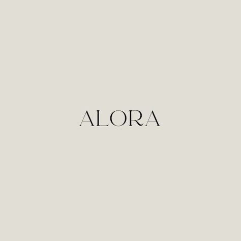 Alora Logos, Alora Name Logo, Alora Name, Instagram Branding Design, Muslim Baby Names, Meaningful Names, Future Mommy, Baby Name List