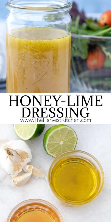 Lime Juice Benefits, Healthy Vinaigrette, Lime Salad Dressing, Honey Lime Vinaigrette, Lime Salad, Great Salad Recipes, Healthy Dressing, Honey Lime Dressing, Juice Benefits