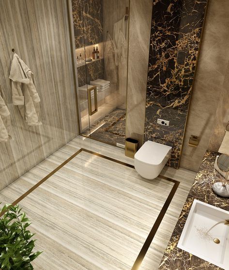 Restroom Remodel, Luxury Bathroom Master Baths, Bilik Air, Bathroom Remodel Cost, Bathroom Inspiration Modern, Washroom Design, Bad Inspiration, Bathroom Design Decor, Toilet Design