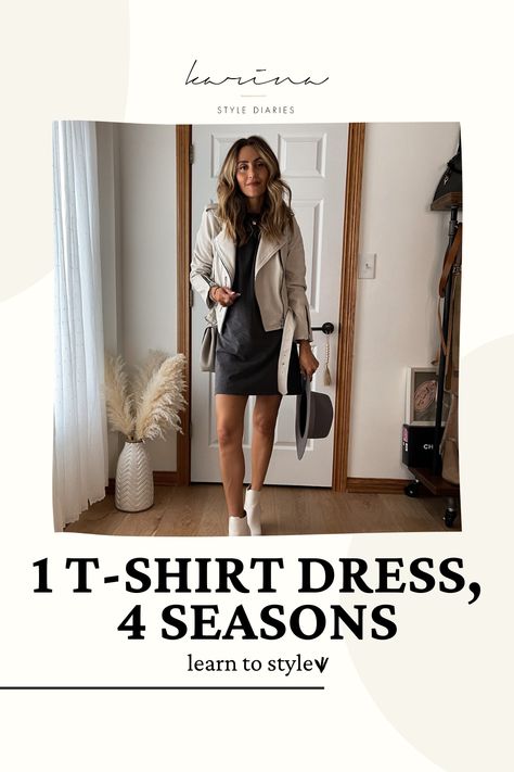 Tshirt Dress Fall Outfit, Styling Tshirt Dress, How To Style A T Shirt Dress, How To Style Tshirt Dress, T Shirt Dress With Sneakers, T Shirt Dress Outfit Fall, Tshirt Dress Outfit Fall, T Shirt Dress Outfit Winter, Tshirt Dress Fall