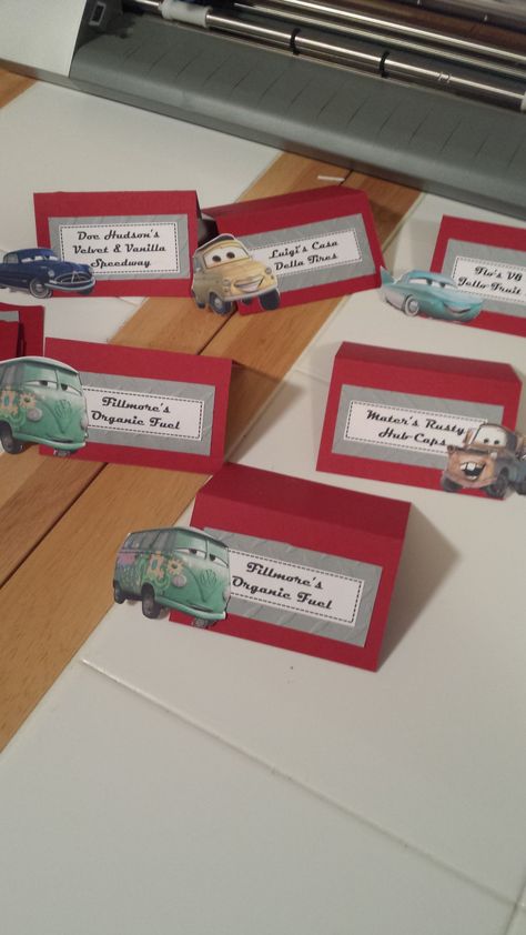 Disney Cars dessert table labels Disney Cars Food Labels, Disney Cars Table Decorations, Pixar Cars Dessert Table, Disney Cars Dessert Table, Cars Dessert Table, Dessert Table Labels, Table Labels, Car Table, Car Food