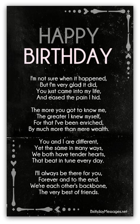 Clever Birthday Poems - Page 2 Birthday Poems For Girlfriend, Poems For Birthdays, Birthday Poems For Him, Clever Birthday Wishes, Birthday Poem For Friend, Funny Birthday Poems, Birthday Quotes For Him, Happy Birthday Cards Printable, Happy Birthday Best Friend Quotes