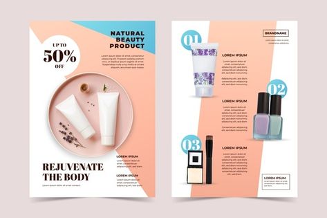 Product Brochure Cover Design, Product Flyers Design, Product Brochure Layout, Product Catalogue Design Ideas, Beauty Product Graphic Design, Beauty Catalogue Design, Product Brochure Design Inspiration, Flyer Design Product, Product Catalog Design Layout Templates