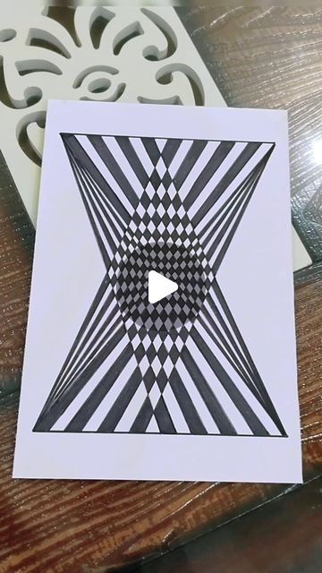 Sadhvi Singh on Instagram: "How to draw easy illusion Drawing/optical illusion drawing/black and white drawing" Optical Illusions Drawings Easy, Illusions Drawings, Optical Illusions Drawings, Optical Illusion Drawing, Drawing Black And White, Illusion Drawings, Draw Easy, 3d Art Drawing, White Drawing