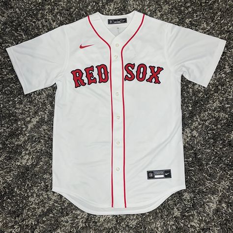 New Nike Xander Bogaert Boston Red Sox Jersey Color: White / Red Size: Small Mens *Please Feel Free To Ask Any Questions!!! *Ships Same Day Or Next!!! *Measurement Are In Photos For Reference!!! The Mlb Boston Red Sox Jersey Is Ready For First Pitch With Its Breathable Polyester And Lightweight Fit. Its Team Details Are Straight From The Player's Authentic Uniform, Helping You Properly Showcase Your Fandom. Product Details 100% Polyester Machine Wash Imported Shown: White/Red Washington Wizards Jersey, North Carolina Basketball, Red Sox Jersey, Arsenal Jersey, Eagles Jersey, World Cup Jerseys, Nfl Dallas Cowboys, Nike Jersey, Nike Soccer