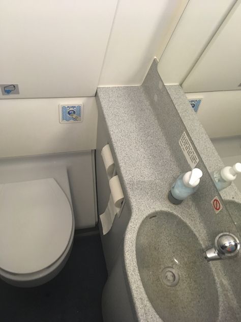 Toilet and sink of A320 Bathroom Scale