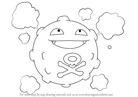 Koffing Pokemon Tattoo, Pokemon Outline, Bulbasaur Tattoo Outline, Lucario Drawing Easy, Eevee Outline, Pokemon Outline Drawings, Sylveon Tattoo Black And White, Flying Pokémon, Pikachu Coloring Page