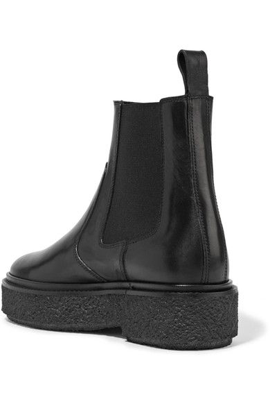 Isabel Marant - Celton Leather Chelsea Boots - Black These look just like "LOX BOOTS" that are worn in the Navy by sailors handling liquid oxygen so if any fall in the boot it can be quickly kicked off without have to take time to untie laces. LOL Isabel Marant Skirt, Liquid Oxygen, In The Navy, Black Chelsea Boots, Leather Chelsea Boots, Beauty And Lifestyle, Beauty Lifestyle, Boots Black, Net A Porter