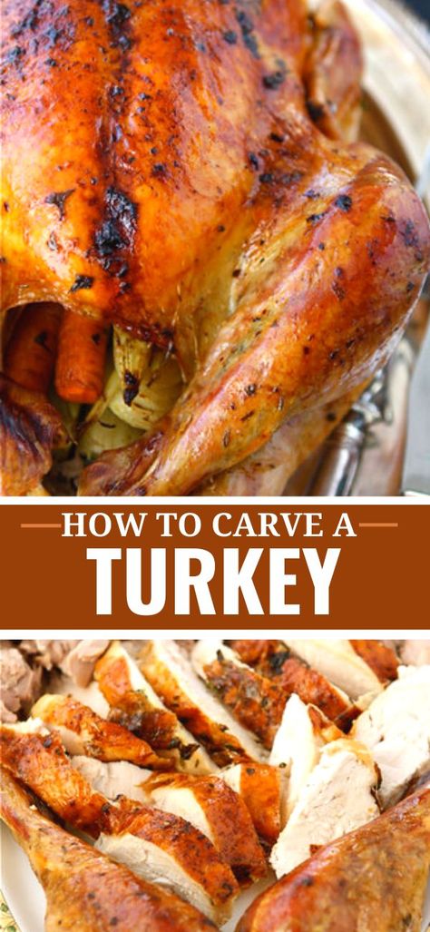 Best Turkey Stuffing, Best Roast Turkey, Best Roast Turkey Recipe, Easy Turkey Recipes Thanksgiving, Carve A Turkey, Thanksgiving Display, Easy Thanksgiving Turkey, The Best Roast, Carving A Turkey