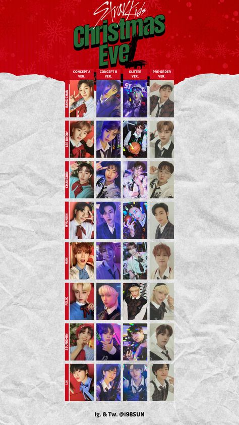 Christmas Evel Skz Card, Kpop Christmas Wishlist, Christmas Evel Photocard Template, Straykids Albums, Christmas Evel Skz, Christmas Wishlist For Teens, Teen Christmas Wishlist, Template Wishlist, Skz Photocards