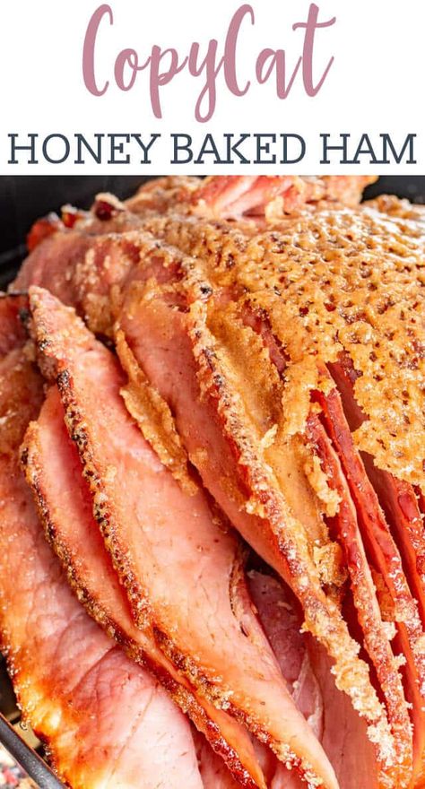 Picnic Ham, Baked Ham Recipe, Crock Pot Ham, Honey Baked Ham Recipe, Holiday Ham Recipes, Ham Recipes Baked, Honey Glazed Ham, Crockpot Ham, Honey Baked