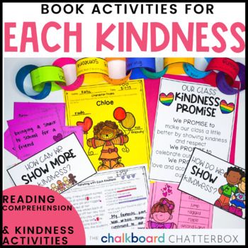 Each Kindness Book Activities, Enemy Pie, Class Promise, Books About Kindness, Spreading Kindness, Kindness Activities, Comprehension Skills, Important Life Lessons, Social Emotional Skills