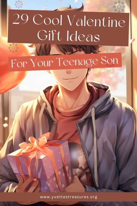 29 Cool Valentine Gift Ideas For Your Teenage Son - Best Online Gift Store Valentines Gifts For Teens, Teen Boy Gift Ideas, Boy Gift Ideas, Valentine Gifts For Boys, Valentine Card Crafts, Valentine Gift Ideas, Valentine Gift Baskets, Teenage Son, Valentine Baskets