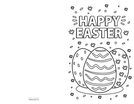 4 free printable Easter cards for your friends and family from MakeItGrateful.com - #easter #printables #eastercards #makeitgrateful Easter Card Printable, Printable Easter Cards, Happy Easter Cards, Easter Egg Coloring Pages, Family Easter, English Activities For Kids, Happy Easter Card, Happy Easter Bunny, Printables Free Kids