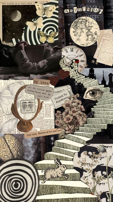 Dystopian Collage, Dark Collage Aesthetic, Grunge Collage, Digital Collage Art, Artist Aesthetic, Dark Wallpaper Iphone, Collage Artwork, Collage Background, Vintage Collage