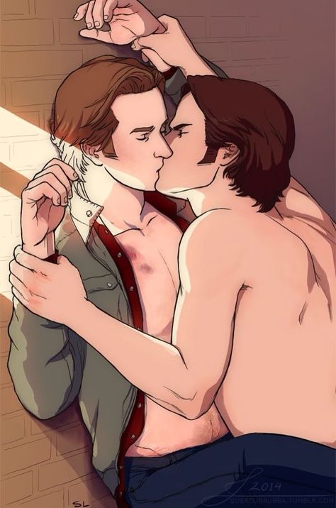 Sabriel Gabriel Spn Fanart, Dean And Castiel Wallpaper, Sam X Gabriel, Supernatural Sabriel, Destiel Wallpaper, Sabriel Fanart, Gabriel Spn, Supernatural Photos, Gabriel Supernatural