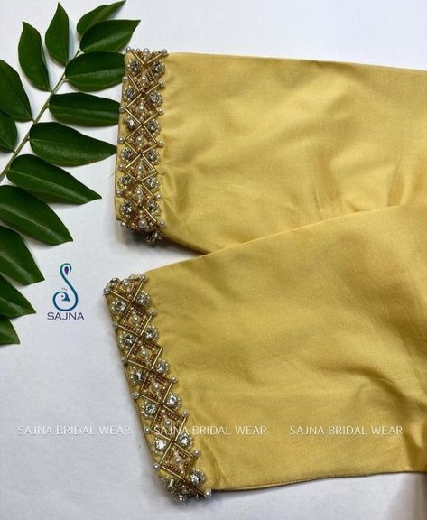 Handwork Designs, Arya Work, Maggam Designs, Churidar Neck, Aari Design, Latest Bridal Blouse Designs, Churidar Neck Designs, Short Hand, Latest Blouse Designs Pattern