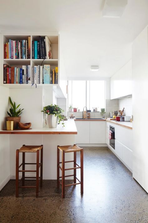 Small Home Renovation, Melbourne Apartment, Melbourne City, Renovation Tips, Apartment Renovation, Tiny Apartment, City Apartment, Apartment Kitchen, One Bedroom Apartment