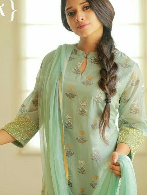 230+ Latest Kurti Neck Designs For Salwar Suit (2021) Images with Patterns Ideas For Clothes, Silk Kurti Designs, Salwar Neck Designs, New Kurti Designs, Clothes Reference, Churidar Designs, Simple Kurta Designs, Designer Kurti Patterns, Neck Designs For Suits