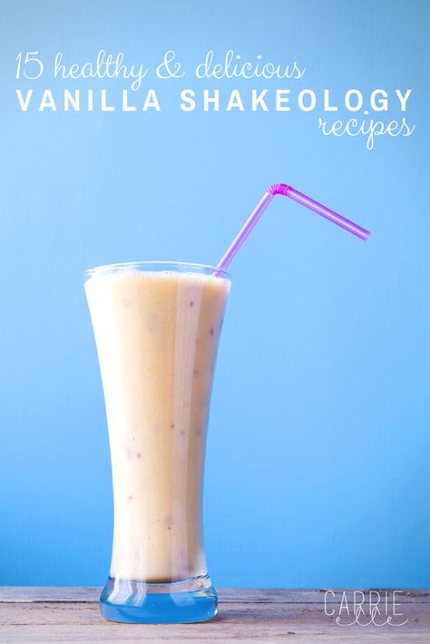 Vanilla shakeology recipes Shakeology Recipes Vanilla, Vanilla Shakeology Recipes, Shakeology Shakes, Beachbody Shakeology, Beachbody 21 Day Fix, Vanilla Shakeology, Shakeology Recipes, Protein Shakes Recipes, 21 Day Diet