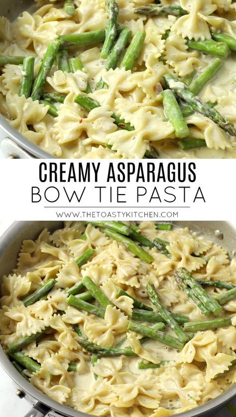 Bow Tie Pasta Recipes, Pasta Asparagus, Asparagus Pasta Recipes, Pasta Recipes Easy, Bow Tie Pasta Recipe, Pasta With Asparagus, Best Asparagus Recipe, Asparagus Recipes Baked, Grilled Asparagus Recipes