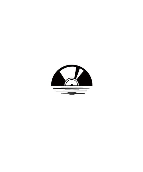 Small Record Tattoo, Minimalistic Music Tattoo, Vinyl Record Tattoo Minimalist, Small Vinyl Record Tattoo, Music Tattoo Men, Music Minimalist Tattoo, Minimalist Tattoos Men, Music Aesthetic Tattoo, Minimalist Tattoo Music