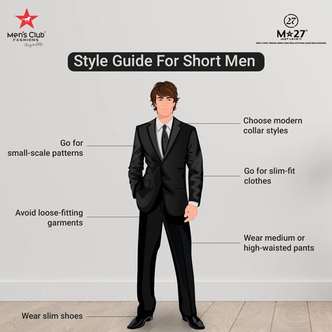 Want to look taller using clothes? Here's how to look taller by opting for easy and quick tips! #MensFashionTips #MensFashionGuide #StyleGuide #MenFashionCollection #FashionCollection #NewTrends #NewStyles #Style #Fashion #MensFashion #GentsWear #MensClubFashion #MensWear #MensClothing Mens Prom Outfit, Suits For Short Men, Prom Outfit Ideas, Mens Prom, Outfits For Big Men, How To Look Attractive, Prom For Guys, Sleek Watch, Prom Outfit