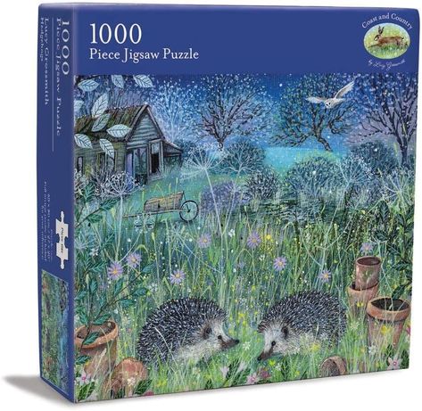 Coast and Country Hedgehogs by Lucy Grossmith 1000 Piece Jigsaw Puzzle : Amazon.co.uk: Toys & Games English Country Garden, Literature Humor, Family Puzzles, History Literature, Art Basics, English Country Gardens, Animal Book, Shape Puzzles, Travel Brand