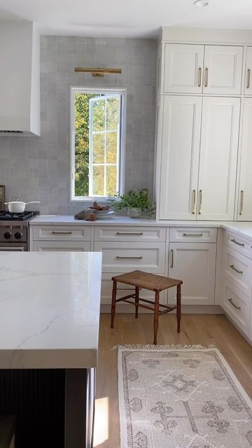 Dream Kitchen Design, Andersen Doors, Kitchen Windows, White Subway Tile Backsplash, Dream Kitchens Design, White Subway Tiles, White Subway Tile, Seasons Change, Gorgeous Kitchens