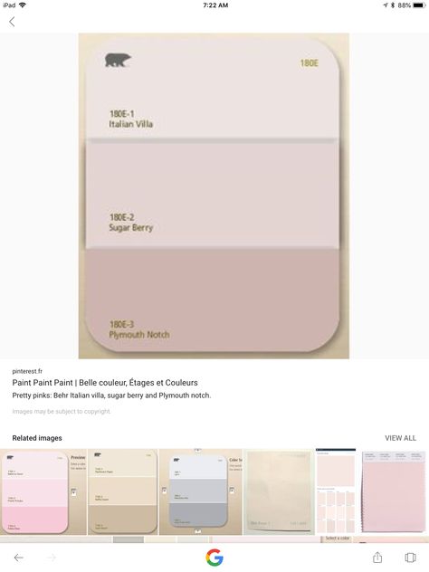 Behr Italian Villa Paint Color, Italian Villa, Garage Organization, Painting Tips, Paint Color, Pretty In Pink, Paint Colors, Garage, Villa