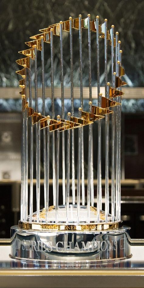 Latitude And Longitude Lines, World Series Trophy, Astros World Series, Chicago Sports Teams, Chicago Cubs World Series, Baseball World Series, Sports Trophies, Cubs Win, Latitude And Longitude