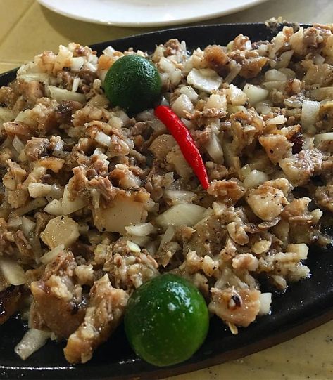 The Happy Home Cook: Sisig Babi — Positively Filipino | Online Magazine for Filipinos in the Diaspora Sisig Recipe Philippines, Filipino Sisig, Filipino Ulam, Phillipino Food, Sisig Recipe, Pork Sisig, Menu Recipe, Pinoy Recipe, Philippine Cuisine