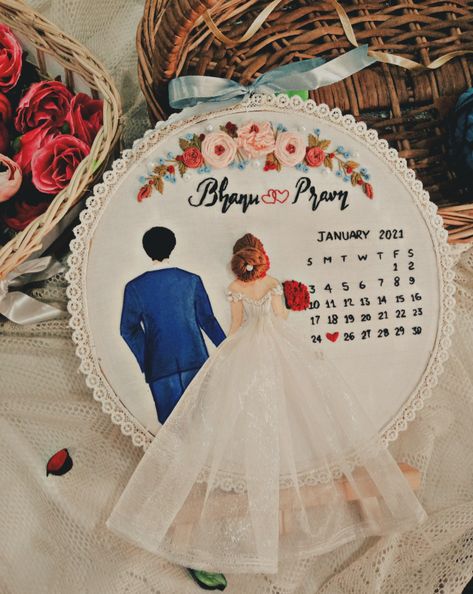 Wedding Embroidery Hoop, Embroidery Hoop Decor, Embroidery Hoop Art Diy, Wedding Hoop, Embroidery Hoop Wall, Embroidery Hoop Wall Art, Wedding Hands, Wedding Embroidery, Anniversary Wishes