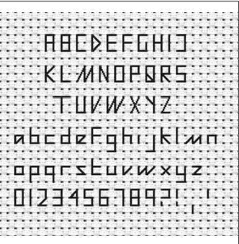 Whiteboard Fonts, Cross Stitch Letter Patterns, Cross Stitch Numbers, Stitch Letters, Alphabet Patterns, Cross Stitch Alphabet Patterns, Cross Stitch Tutorial, Cross Stitch Alphabets, Tiny Cross Stitch