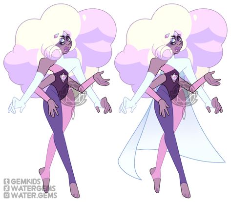 Steven Universe Moonstone, Gem Oc, Gem Fusions, Su Oc, Steven Universe Fusion, Amethyst Steven Universe, Steven Universe Diamond, Steven Universe Anime, Steven Universe Oc