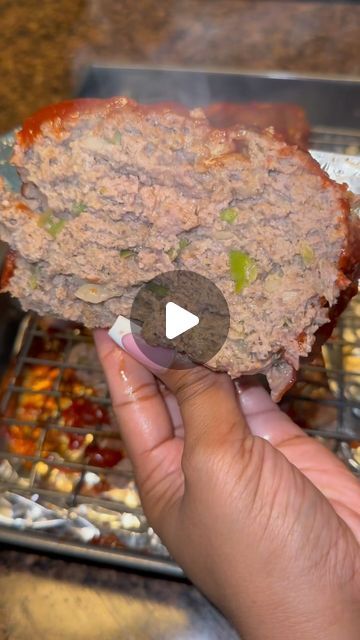 Meatloaf Recipes Videos Easy, Andrew Zimmerman Meatloaf, Soul Food Meatloaf Recipes, Meatloaf Meals, Meatloaf Recipes Black People, Simple Meatloaf Recipes, Meatloaf With Turkey Meat, Meatloaf Dinner Ideas, Southern Meatloaf Recipes