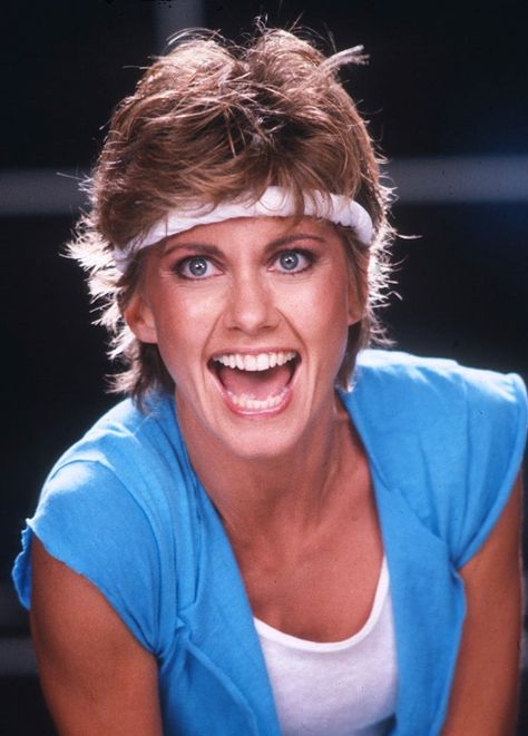 Olivia Newton John Physical 1981 Olivia Newton John Physical, Olivia Newton John Young, Stephanie Tanner, Dolores O'riordan, Jodie Sweetin, Strawberry Blonde Hair Color, Olivia Newton, Seventies Fashion, Strawberry Blonde Hair