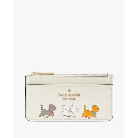 Discover great products at the best prices at Dealmoon. Kate Spade Disney x Kate Spade New York Aristocats Large Slim Card Holder. Price:$89.00 at Kate Spade Surprise Sale Kate Spade Disney, Kate Spade Outlet, Cute Wallets, Kate Spade Wallet, Makeup Bags, Women's Handbags, Small Leather Goods, Leather Goods, Kate Spade New York