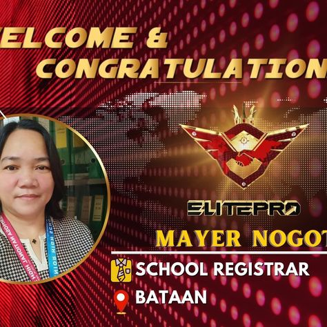 🎉 Welcome to the ElitePro Family, Mayer Nogot! 🎉 We’re excited to introduce Mayer Nogot, a School Registrar from Bataan, as a new member of the ElitePro community. Her dedication to education and her role in shaping the future make her a valuable addition to our team. 🌟 #EliteProSuccess #EducationLeadership #SchoolRegistrar #MayerNogot #EliteProFamily 👏 Help us welcome Mayer by leaving your congratulations in the comments! Vijayadasami Admissions Open, Bataan, Educational Leadership, Education