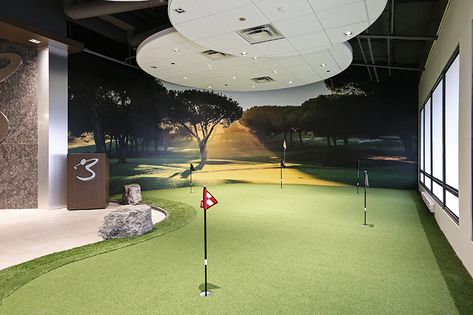 Golf Activation, Golf Studio, Golf Zone, Golf Lounge, Sports Training Facility, Simulator Room, Golf Bar, Indoor Golf Simulator, Golf Pro Shop