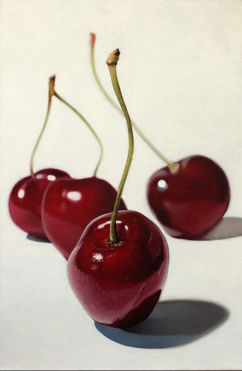 Cherry Still Life Photography, Fruits Reference Photo, Still Life Aesthetic Photography, Cherry Reference Photo, Item Reference Photo, Simple Still Life Photography Objects, Objects To Draw Photographs, Still Life Images Photography, Drawing Reference Objects