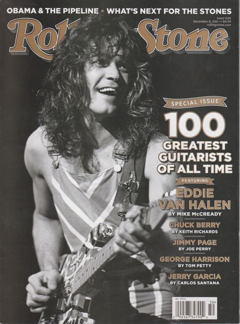 I wonder who used to make Eddie's overalls in the '70s. Rolling Stone Magazine Cover, Dr Hook, Alex Van Halen, Rolling Stone Magazine, David Lee Roth, Rolling Stones Magazine, Chuck Berry, Eddie Van Halen, Rock N’roll