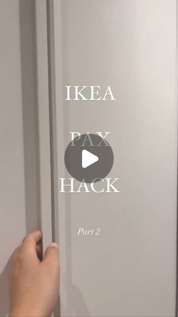 - Check more at https://howcandothis.com/diyideas/100103/ Ikea Pax 50 Cm, Ikea Pax Hidden Door, Ikea Forsand Door, Ikea Hemnes Wardrobe, Home Made Wardrobe, Ikea Pax Reinsvoll Beige, Ikea Grimo Sliding Door, Ikea Pax Closet Sliding Doors, Ikea Wardrobe Sliding Doors